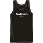 free for orders over  150 €: Tanktop 'V.O.R. - Save The Vinyl' black, all sizes