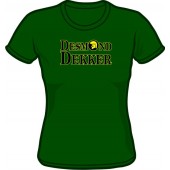Girlie Shirt 'Desmond Dekker' green, all sizes
