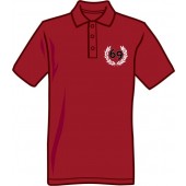Polo Shirt '69' burgundy, all sizes