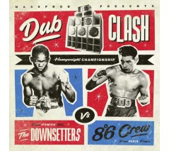 Downsetters vs. 8°6 Crew 'Dub Clash'  LP